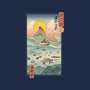 Ukiyo-E By The Sea-none glossy sticker-vp021