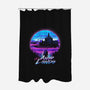 Anor Londo Postcard-none polyester shower curtain-dandingeroz