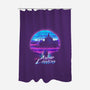 Anor Londo Postcard-none polyester shower curtain-dandingeroz