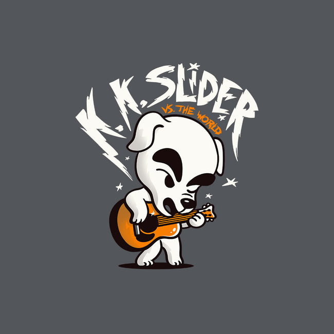 K.K. Slider vs the World-unisex basic tank-eduely