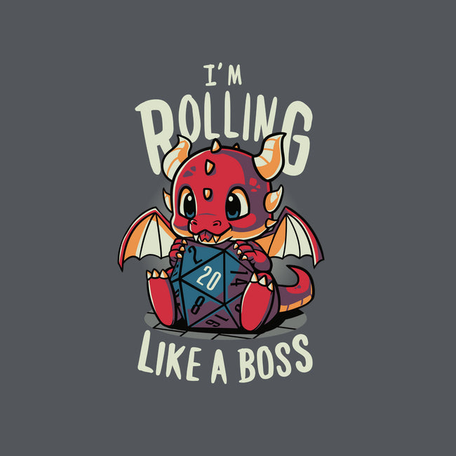 Rolling Like A Boss-mens basic tee-Typhoonic