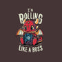 Rolling Like A Boss-none beach towel-Typhoonic