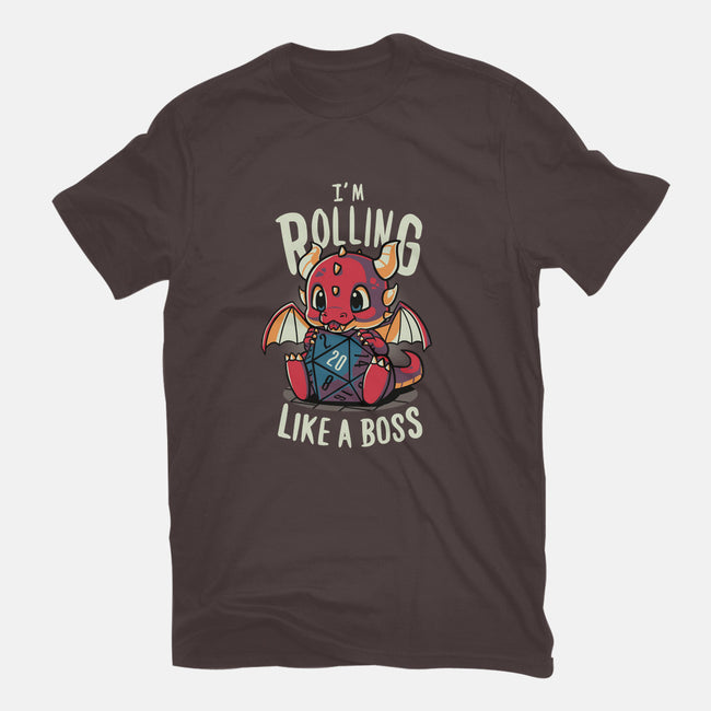 Rolling Like A Boss-mens basic tee-Typhoonic