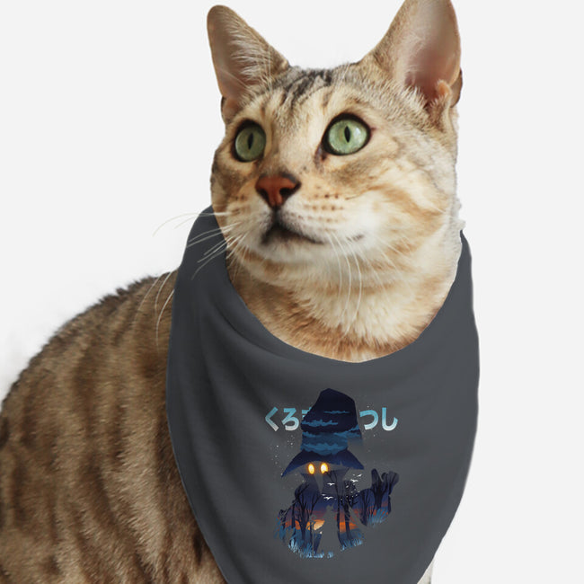 The Black Mage-cat bandana pet collar-dandingeroz