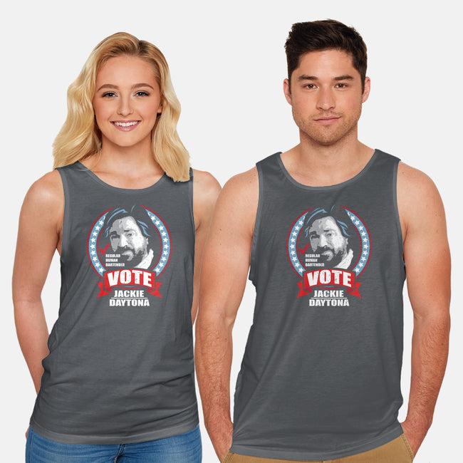 Vote Jackie-unisex basic tank-jrberger