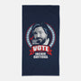 Vote Jackie-none beach towel-jrberger