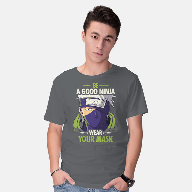 Good Ninja-mens basic tee-Geekydog