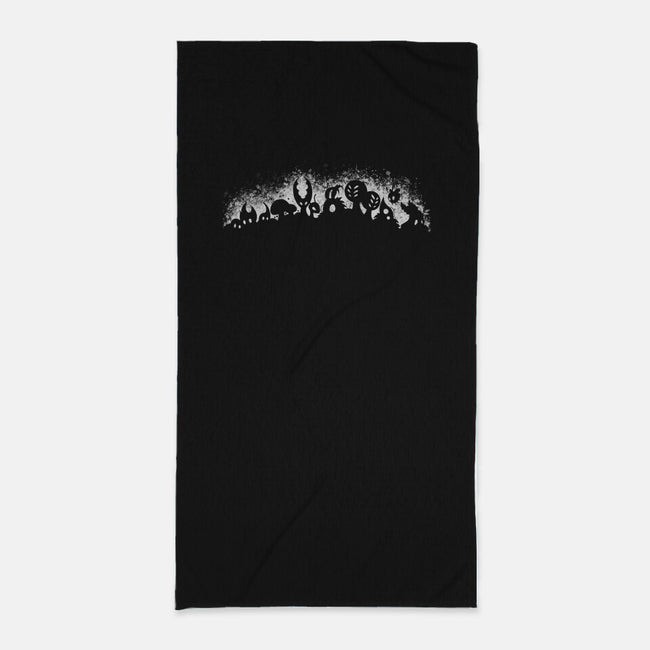 Hallownest-none beach towel-Phi