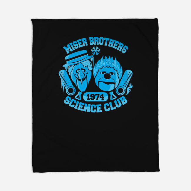 Miser Brothers Science Club-none fleece blanket-jrberger