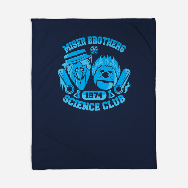 Miser Brothers Science Club-none fleece blanket-jrberger