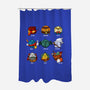 Dice Nerd-none polyester shower curtain-Vallina84