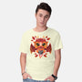 Dragon Of Leaves-mens basic tee-NemiMakeit