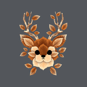 Deer Of Leaves