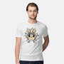 Bunny Of Leaves-mens premium tee-NemiMakeit