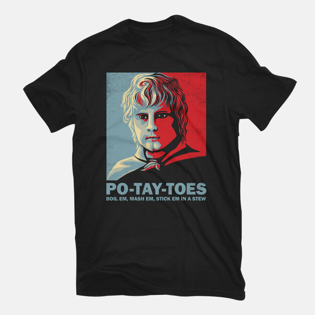 Po-Tay-Toes-mens basic tee-kg07