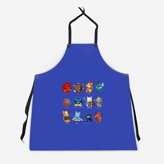 Kitten Role Play-unisex kitchen apron-Vallina84