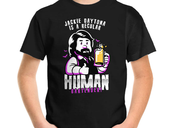 Regular Human Bartender