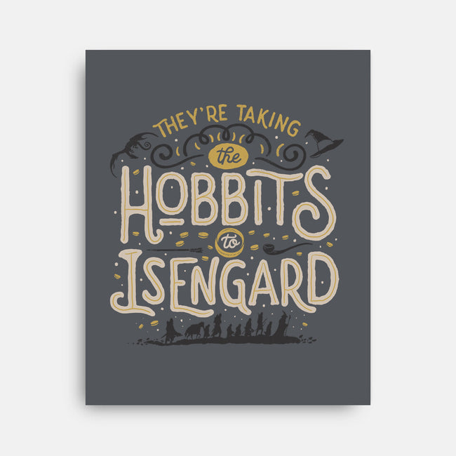 Taking The Hobbits To Isengard-none stretched canvas-eduely