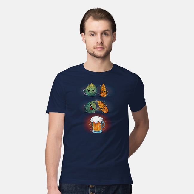 Beer Fusion 2.0-mens premium tee-Vallina84