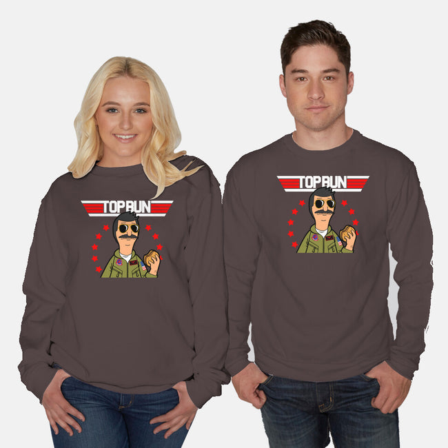 Top Bun-unisex crew neck sweatshirt-Boggs Nicolas