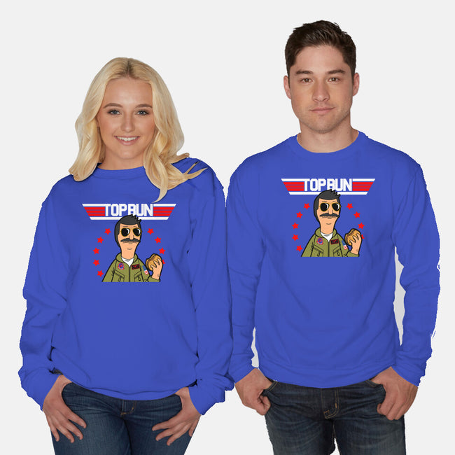 Top Bun-unisex crew neck sweatshirt-Boggs Nicolas