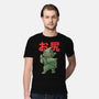 Buttzilla-mens premium tee-eduely