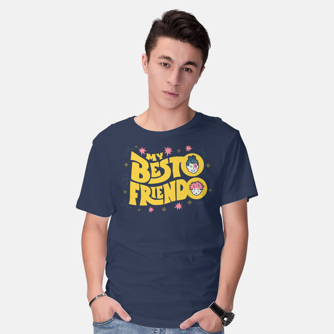 My Besto Friendo-mens basic tee-RegLapid