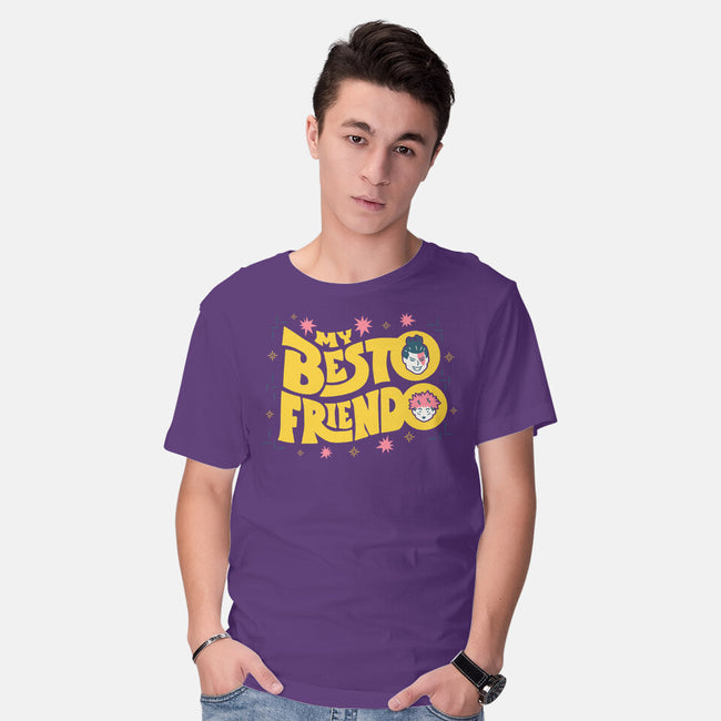 My Besto Friendo-mens basic tee-RegLapid