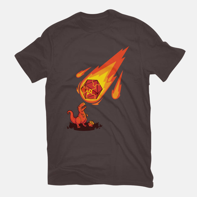 Critical Strike!-mens basic tee-theteenosaur