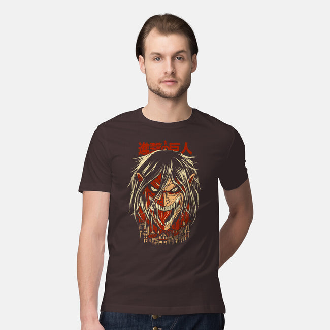 Attack Eren-mens premium tee-silentOp