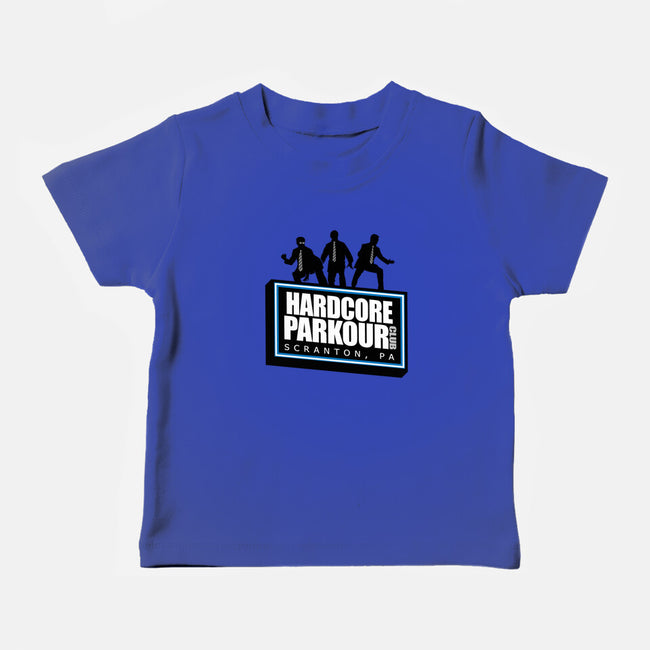 Hardcore Parkour Club-baby basic tee-RyanAstle