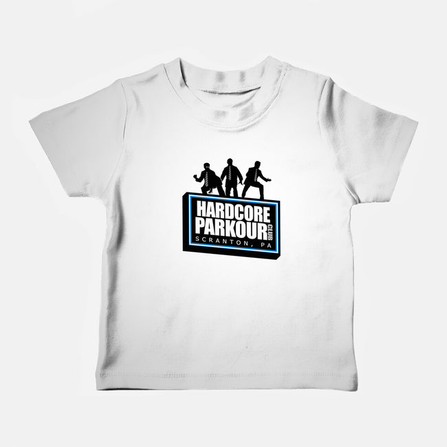 Hardcore Parkour Club-baby basic tee-RyanAstle