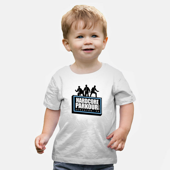 Hardcore Parkour Club-baby basic tee-RyanAstle