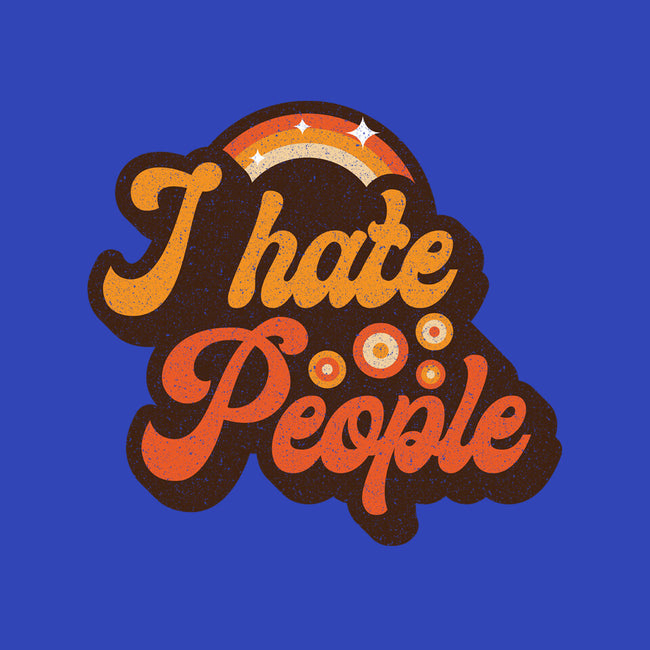 Hate People-none polyester shower curtain-retrodivision