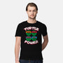 Turtle Power-mens premium tee-rocketman_art