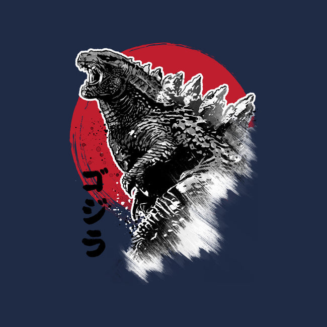 King Gojira-youth basic tee-DrMonekers