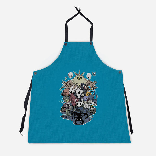 Hollow Party-unisex kitchen apron-JailbreakArts