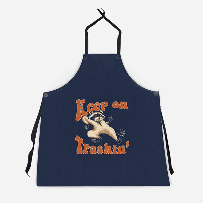 Keep On Trashin'-unisex kitchen apron-vp021