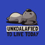 Unkoalified To Live Today-none memory foam bath mat-eduely