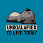 Unkoalified To Live Today-none memory foam bath mat-eduely