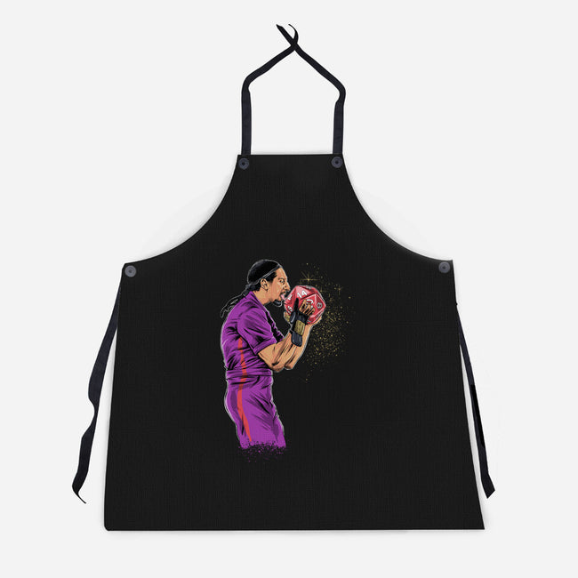 Jesus Strike-unisex kitchen apron-zascanauta