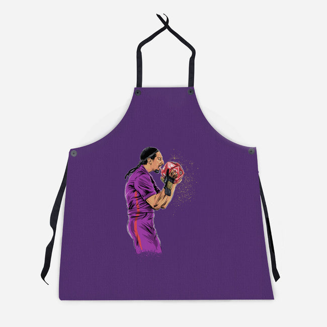 Jesus Strike-unisex kitchen apron-zascanauta