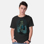 Poe And The Black Cat-mens basic tee-Hafaell