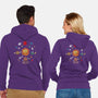 Set Dice Solar System-unisex zip-up sweatshirt-Vallina84