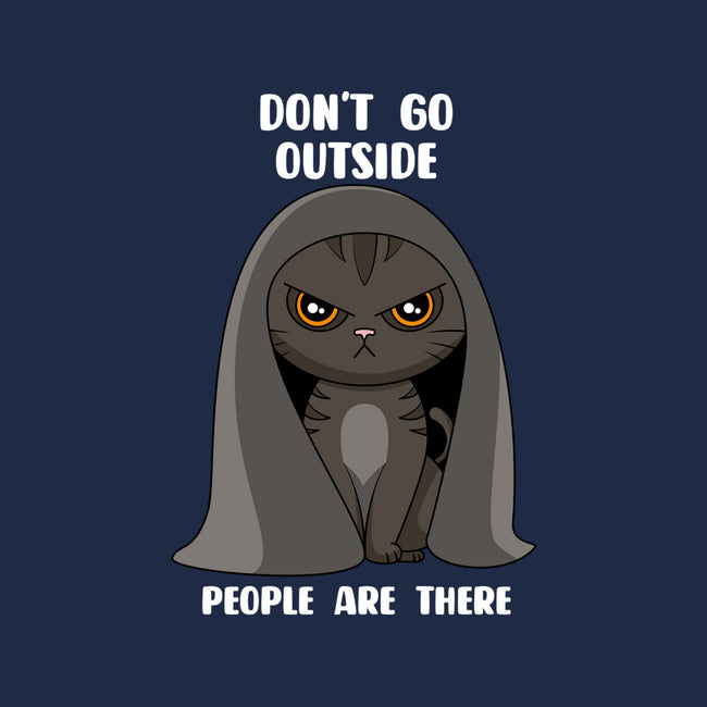 Don't Go Outside-mens premium tee-rocketman_art