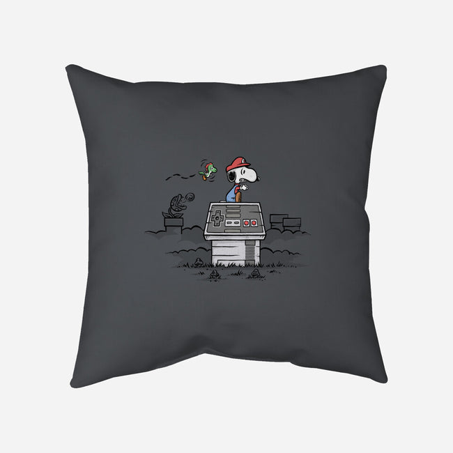 Retro Gaming Ace-none non-removable cover w insert throw pillow-kg07