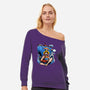 Pirate Ramen-womens off shoulder sweatshirt-AmielLarazo