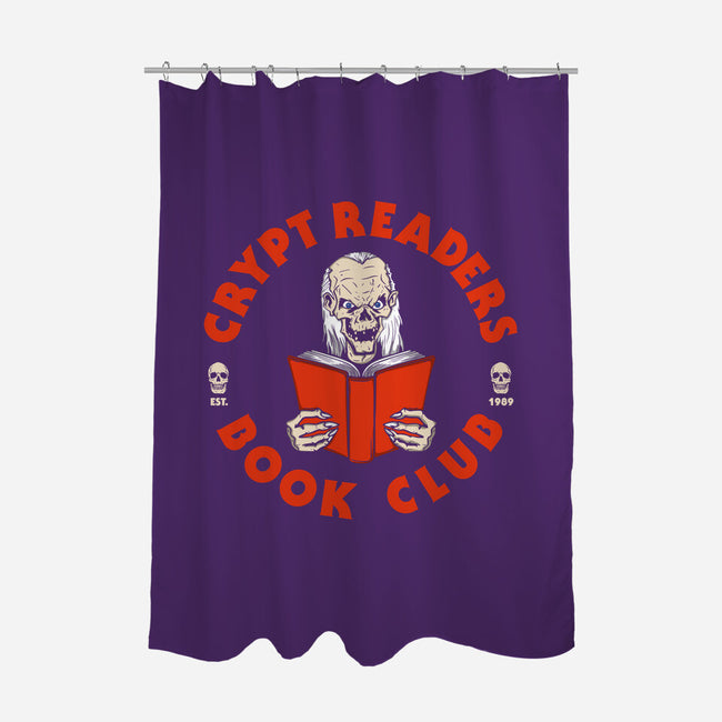 Crypt Readers-none polyester shower curtain-Melonseta