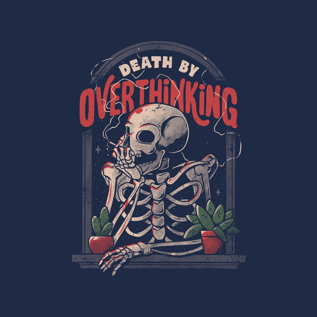 Death by Overthinking-none polyester shower curtain-eduely