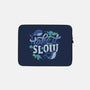 Slow-none zippered laptop sleeve-tobefonseca